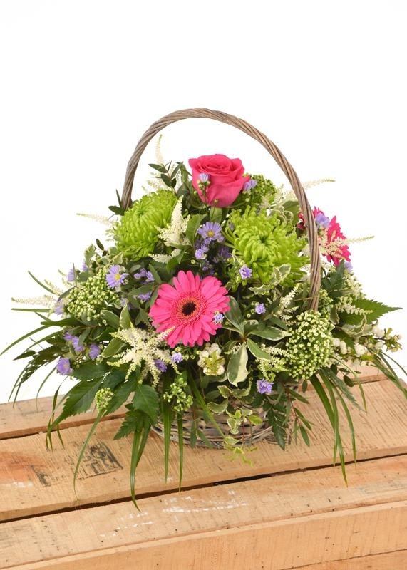 Basket of flowers